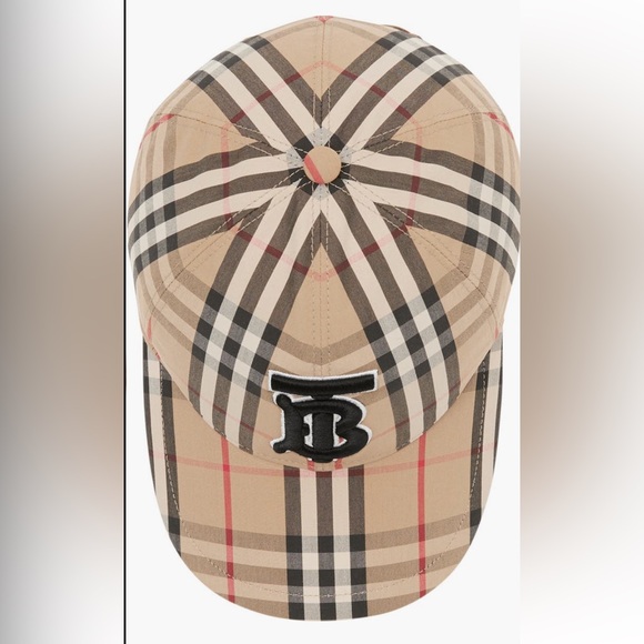 Burberry Vintage Check Baseball Cap - Picture 4 of 7